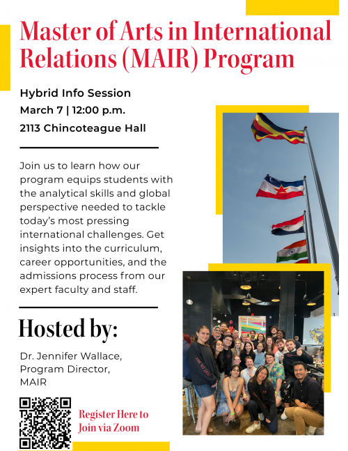 MAIR Info Session