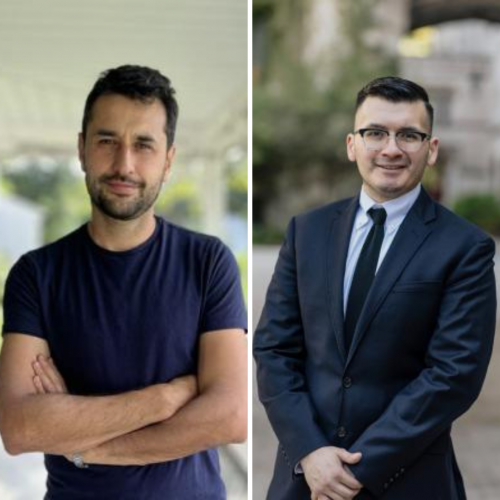 Giancarlo Visconti and Alejandro (Alex) Flores