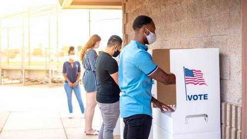 Students Voting
