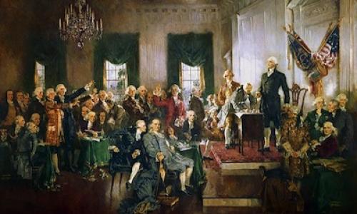 Signing of Declaration of Independence