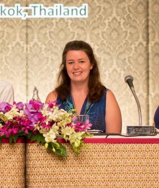 Photo of Dr. Wallace at Fulbright Scholars Regional Meeting in Thailand